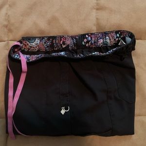 Vera Bradley black scrub pants. Tall medium. See matching top in other listings.